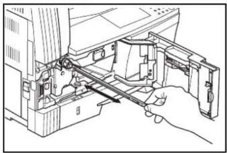 OLIVETTI d-Copia 2000 - Replacing the Toner Container and Waste Toner Box - 10