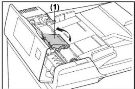 OLIVETTI d-Copia 2000 - Paper misfeed in the Document Processor (option) (J70 to 75) - 4
