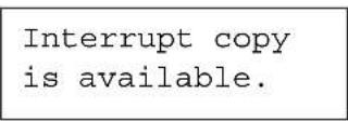 OLIVETTI d-Copia 2000 - Interrupt Copying - 2