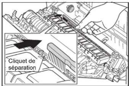 Cliquet de séparation