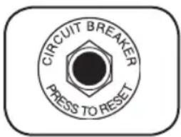 CIRCUIT BREAKER PRESS TO RESET
