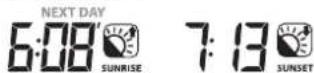 TFA 35.1075 - Sunrise/Sunset Mode - 1