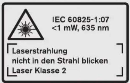 BOSCH GLM 250 VF Professional - Instrucțiuni privind siguranța și protectia muncii - 2