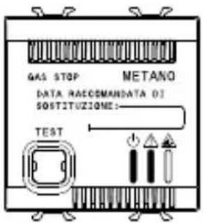 GAS STOP METANO DATA RACOSMANATA DI SOSTITUZIONE: TEST