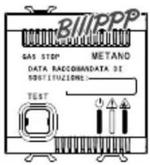 BII/PPP GAS STOP METAND DATA RACCOMANDATA DI SOSTITUZIONE: TEST