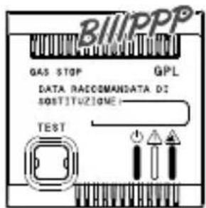 BllPPP GAS STOP GPL DATA RACCOMANDATA DI SOSTITUZIONE: TEST