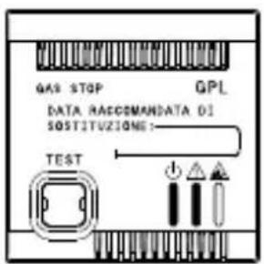 GAS STOP GPL DATA RACOMANDATA DI SOSTITUZIONE: TEST