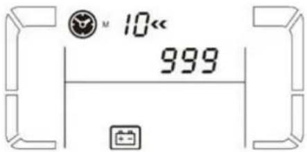 BlueWalker PowerWalker VFI 1000RM LCD - ● 10: Impostacione delle uscite per carichi critici - 1