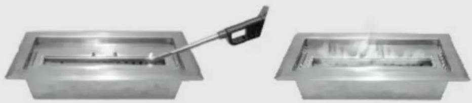 Brixton DF-6510 - Ontsteken van de haard - 1