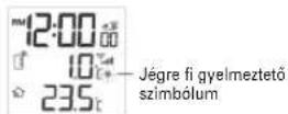HAMA EWS-870 - FIGYELMEZTETÉS JÉGRE - 1