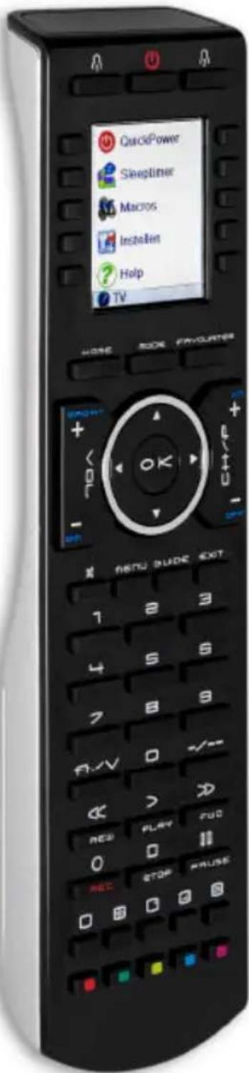 QuickPower Sleepliner Macros Installen Help TV HORN BOOK FROUGHTER OK AUTO DUDE EXT 1 2 3 4 5 6 7 8 9 AV 0 A > D RED PLAY FUD 0 0 11 ABC STOP FAUSE 0 0 0 0 0 0