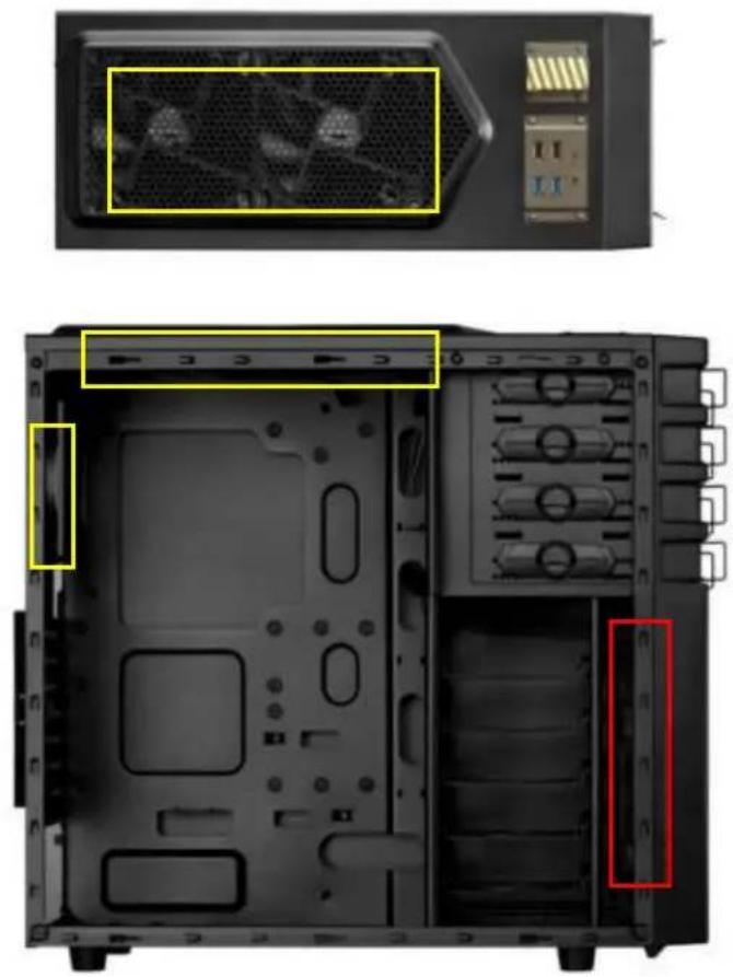 ANTEC GX700 - Ventilateurs inclus - 1