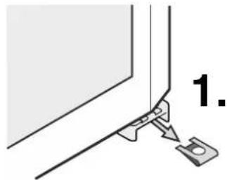 LIEBHERR FKvsl 5413 Premium - Changing over door hinges - 2