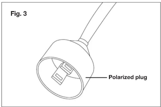 Fig. 3 Polarized plug