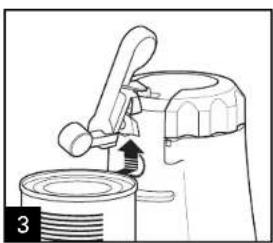 HAMILTON BEACH OpenStation 76389R - How to Use the Can Opener - 3
