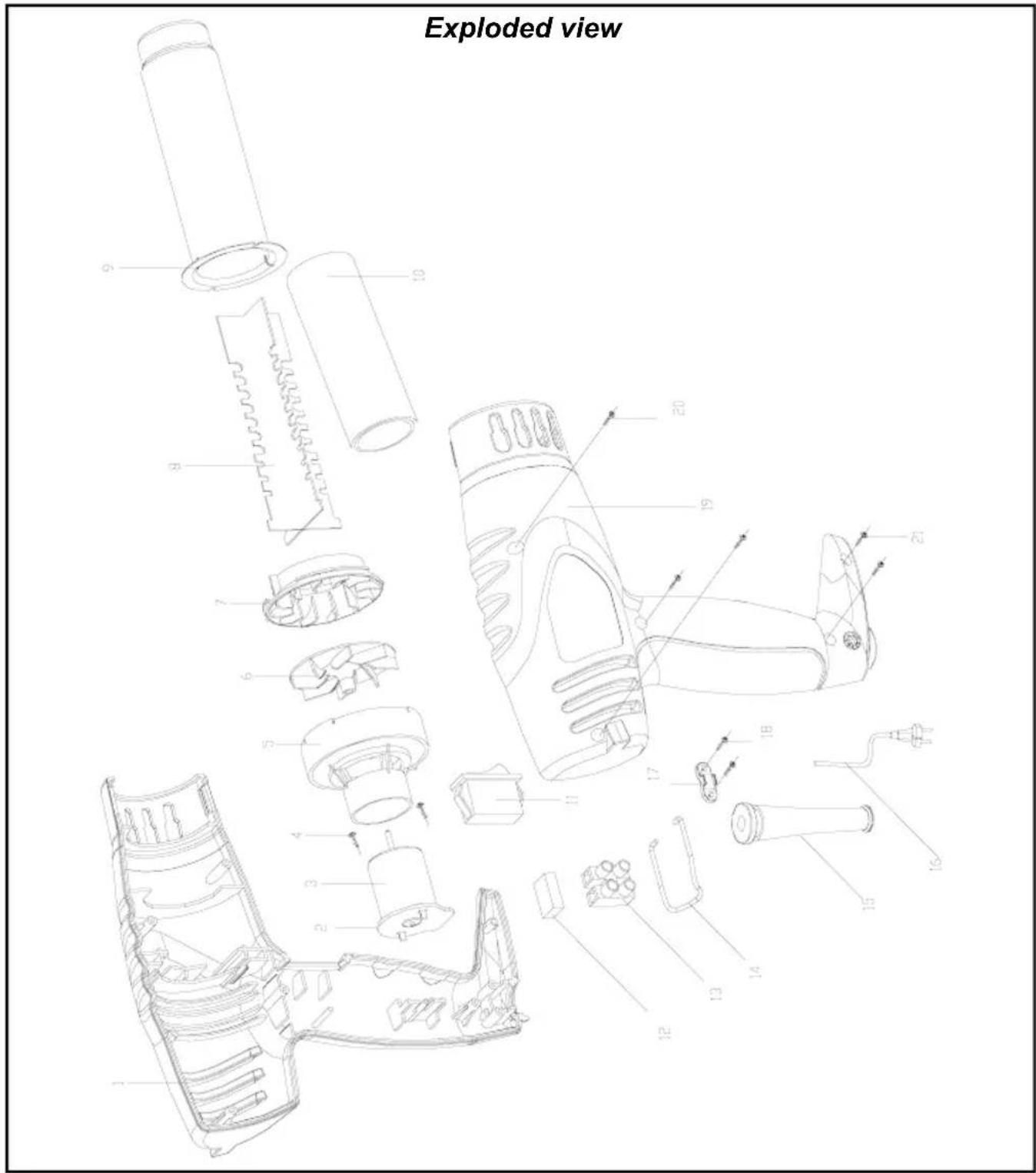 Exploded view