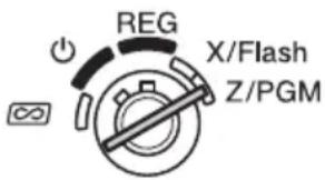 REG, X/Flash, Z/PGM