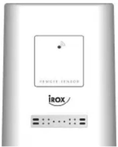 IROX EBR707C - Installation des piles dans le capteur radio et enregistrement du capteur ou d'un apteur supplémentaire - 1