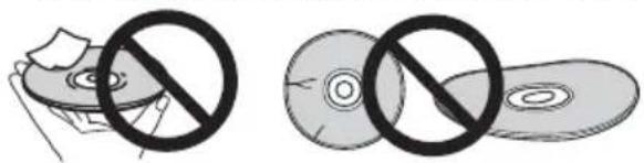 PIONEER X-HM21DAB-K - Reinigen der Discs - 2