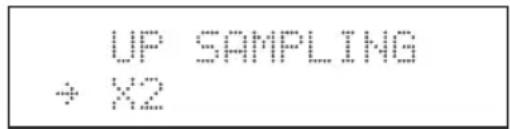 UP SAMPLING + X2