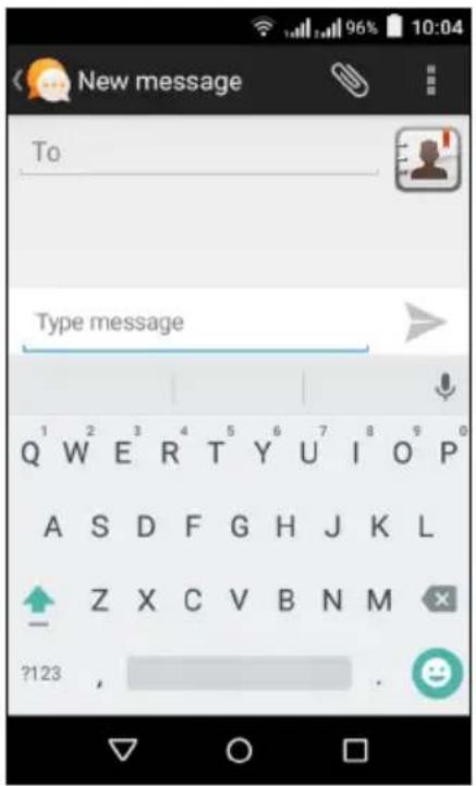 New message To Type message 1 2 3 4 5 6 7 8 9 0 Q W E R T Y U I O P A S D F G H J K L Z X C V B N M ?123 ,