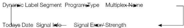 Dynamic Label Segment Program Type Multiplex Name Todays Date Signal Info—Signal Error/Strength