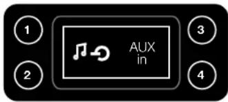 1 2 3 4 AUX in