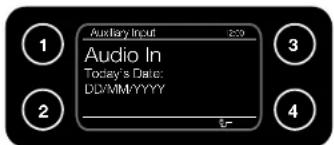 Auxiliary Input 8:39 Audio In Today's Date: DD/MM/YYYY 5-