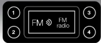 FM FM radio 1 2 3 4