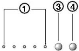 Saivod LV 6 Electron - Description of control buttons and indication lights - 4
