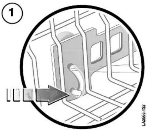 Saivod LV 8 Digital - Réglage en hauteur du panier supérieur. - 2