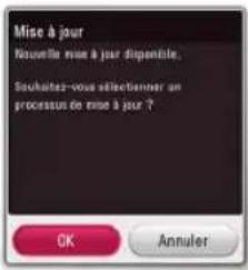 Mise à jour Nouvelle mise à jour disponible. Souhaitez-vous sélectionner un processus de mise à jour ? OK Annuler