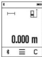 BOSCH PLR 50 C - Ölçme işlemi - 1