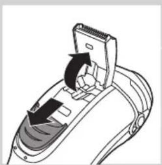 PHILIPS AquaTouch AT756 - De trimmer schoonmaken met het schoonmaakborsteltje (alleen AT941/AT940/AT897/AT896/AT894/AT892/AT891/AT890/AT811/AT790/AT756) - 1
