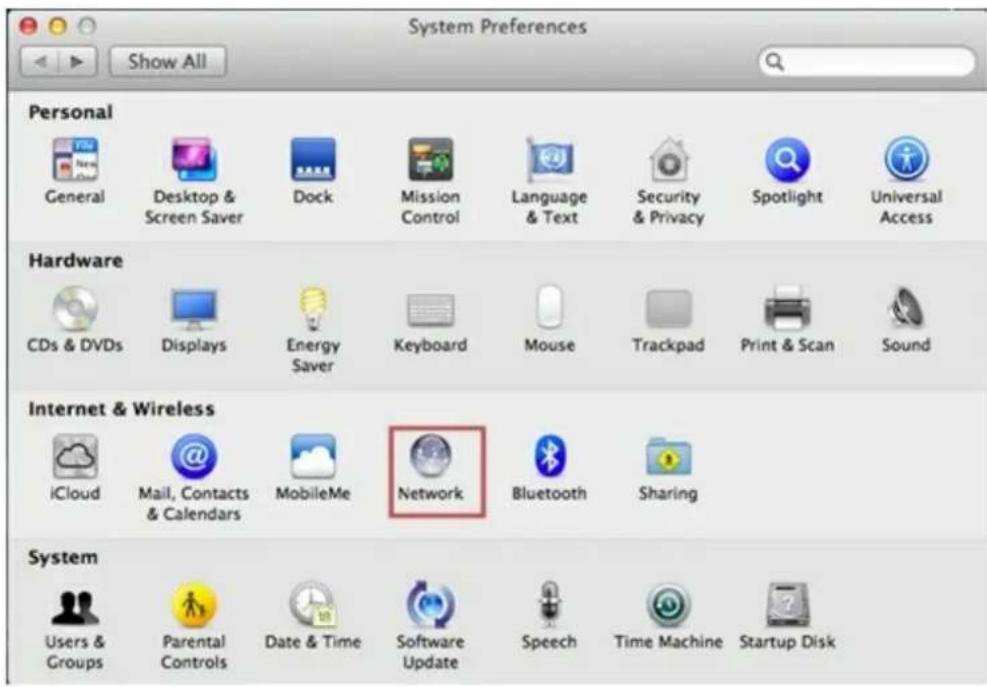 System Preferences Show All Personal General Desktop & Screen Saver Dock Mission Control Language & Text Security & Privacy Spotlight Universal Access Hardware CDs & DVDs Displays Energy Saver Keyboard Mouse Trackpad Print & Scan Sound Internet & Wireless iCloud Mail, Contacts & Calendars MobileMe N…