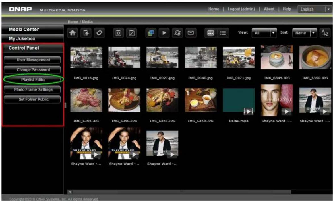 ONAP MULTIMEDIA STATION Home | Logout (admin) | About | Help | English Media Center My Jukebox Control Panel User Management Change Password Playlist Editor Photo Frame Settings Set Folder Public IMG_0016.jpg IMG_0024.jpg IMG_0027.jpg IMG_0040.jpg IMG_0071.jpg IMG_6349.JPG IMG_6350.JPG IMG_6355.JPG…
