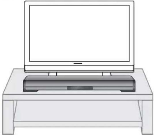 PIONEER SBX-N750 - Installation de la barre de son multimédia - 1