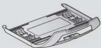 Technical line drawing of a mechanical component or housing (no text or symbols visible)