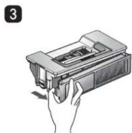 Illustration of a hand holding a device with a scroll, no text or symbols present