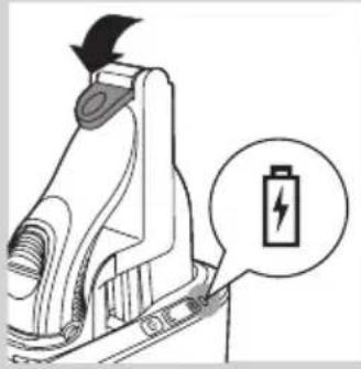 PHILIPS PowerTouch PT877 - Opladen in het Jet Clean-systeem (alleen PT927CC/PT923CC) - 2
