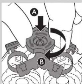 A B