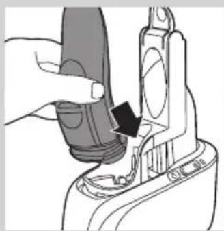 PHILIPS PowerTouch PT877 - Φόρτιση στο σύστημα Jet Clean (μόνο στα PT927CC/PT923CC) - 1