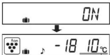 ON -18 10℃