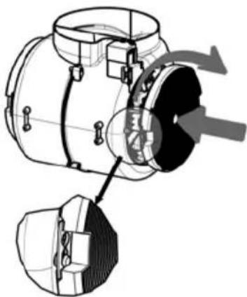 RANGEMASTER CLAHDC100 - AUSTAUSCHEN DER AKTIVKOHLE FILTER - 1