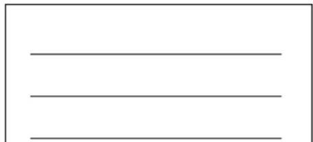 Image containing three horizontal lines, likely representing placeholder or formatting options.