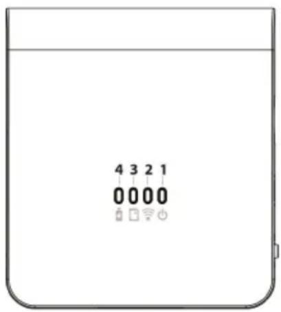 4 3 2 1 0 0 0 0