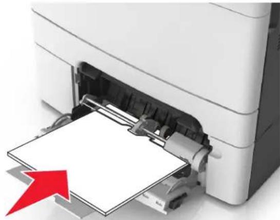 LEXMARK XC2132 - Bourrage papier dans le chargeur multifonction - 2