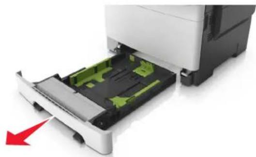 LEXMARK XC2132 - Chargement des bacs 250 et 550 feuilles - 2