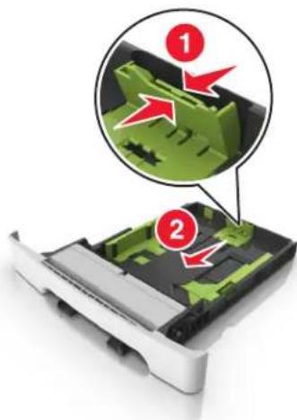 LEXMARK XC2132 - Chargement des bacs 250 et 550 feuilles - 4