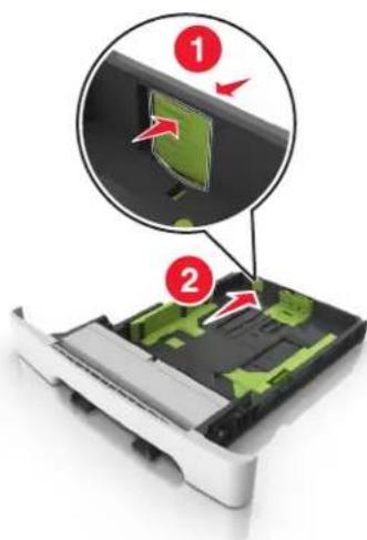 LEXMARK XC2132 - Chargement des bacs 250 et 550 feuilles - 3